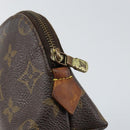 LOUIS VUITTON Monogram Pochette Cosmetic PM Pouch M43998 LV Auth 161471-8