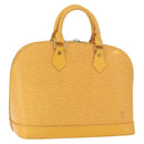 LOUIS VUITTON Epi Alma Hand Bag Yellow M52149 LV Auth 161475-1