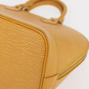 LOUIS VUITTON Epi Alma Hand Bag Yellow M52149 LV Auth 161475-11
