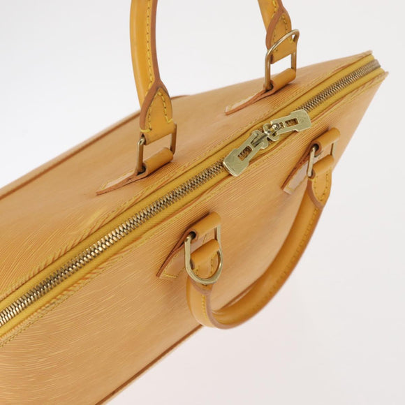 LOUIS VUITTON Epi Alma Hand Bag Yellow M52149 LV Auth 161475