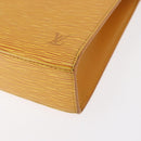 LOUIS VUITTON Epi Malesherbes Hand Bag Tassili Yellow Jonne M52379 Auth 161476-14