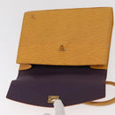 LOUIS VUITTON Epi Malesherbes Hand Bag Tassili Yellow Jonne M52379 Auth 161476-10