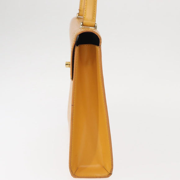 LOUIS VUITTON Epi Malesherbes Hand Bag Tassili Yellow Jonne M52379 Auth 161476