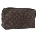 LOUIS VUITTON Monogram Trousse Toilette 28 Clutch Bag M47522 LV Auth 161479-1