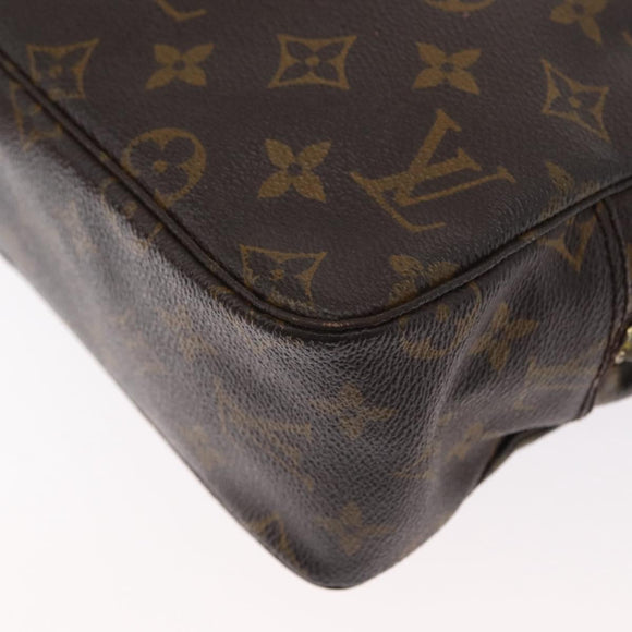 LOUIS VUITTON Monogram Trousse Toilette 28 Clutch Bag M47522 LV Auth 161479