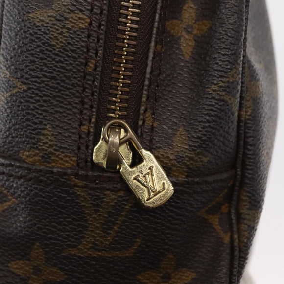 LOUIS VUITTON Monogram Trousse Toilette 28 Clutch Bag M47522 LV Auth 161479