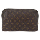 LOUIS VUITTON Monogram Trousse Toilette 28 Clutch Bag M47522 LV Auth 161479-2