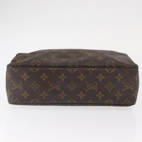 LOUIS VUITTON Monogram Trousse Toilette 28 Clutch Bag M47522 LV Auth 161479