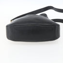 GUCCI Bamboo Hand Bag Leather 2way Black Gold 001 1705 1638 Auth 161481-5