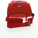 PRADA Shoulder Bag Nylon Red Silver Auth 161482-7