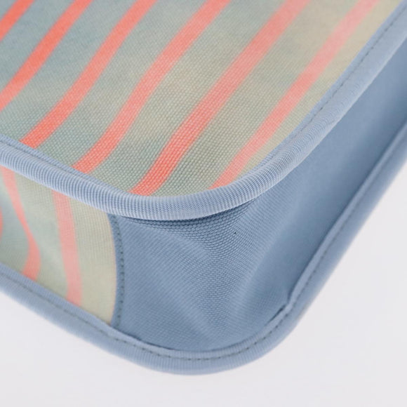 GUCCI Hand Bag Canvas Light Blue 605831 Auth 161483M