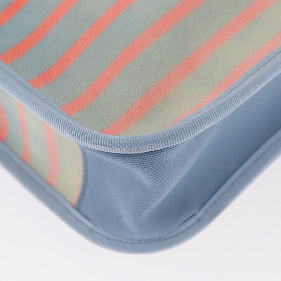 GUCCI Hand Bag Canvas Light Blue 605831 Auth 161483M