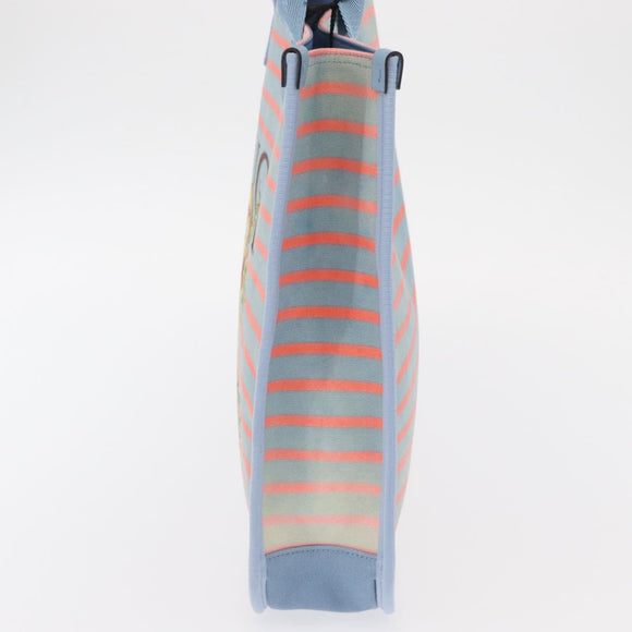 GUCCI Hand Bag Canvas Light Blue 605831 Auth 161483M