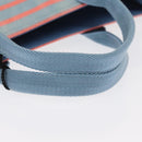 GUCCI Hand Bag Canvas Light Blue 605831 Auth 161483M-7