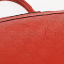 LOUIS VUITTON Damier Infini Porte Documents Voyage Orange N41143 LV Auth 161486-9