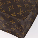 LOUIS VUITTON Monogram Sac Plat Hand Bag M51140 LV Auth 161487-14