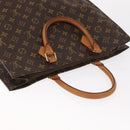 LOUIS VUITTON Monogram Sac Plat Hand Bag M51140 LV Auth 161487-6