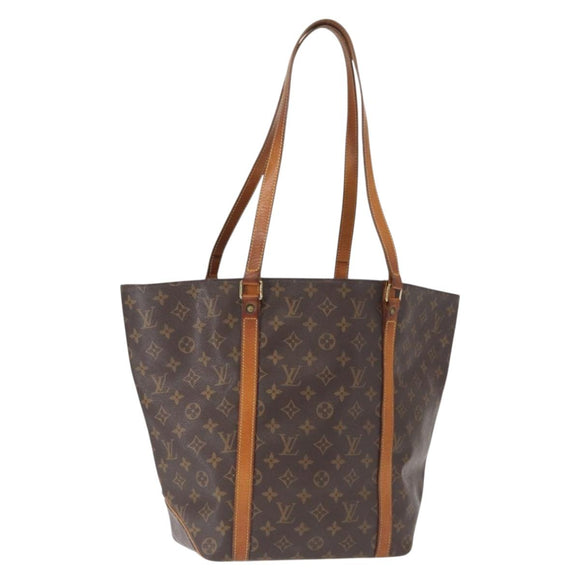 LOUIS VUITTON Monogram Sac Shopping Tote Bag M51108 LV Auth 161490