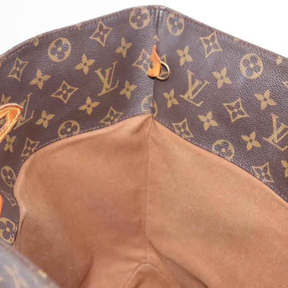LOUIS VUITTON Monogram Sac Shopping Tote Bag M51108 LV Auth 161490