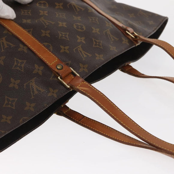 LOUIS VUITTON Monogram Sac Shopping Tote Bag M51108 LV Auth 161490