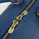 LOUIS VUITTON Epi Keepall 50 Boston Bag Blue M42965 LV Auth 161491-10