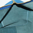 LOUIS VUITTON Epi Keepall 50 Boston Bag Blue M42965 LV Auth 161491-21