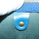 LOUIS VUITTON Epi Keepall 50 Boston Bag Blue M42965 LV Auth 161491-12