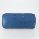 LOUIS VUITTON Epi Keepall 50 Boston Bag Blue M42965 LV Auth 161491-5