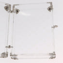 LOUIS VUITTON Monogram Love Message Mini Trunk Plastic Clear M99079 Auth 161492V-10