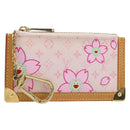 LOUIS VUITTON Monogram Cherry Blossom Pochette Cles Purse M92016 LV Auth 161496V-1