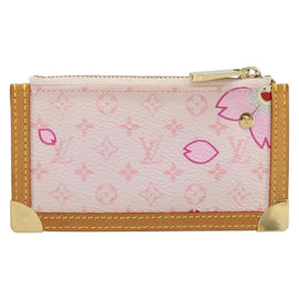 LOUIS VUITTON Monogram Cherry Blossom Pochette Cles Purse M92016 LV Auth 161496V - 0