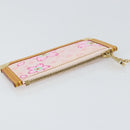 LOUIS VUITTON Monogram Cherry Blossom Pochette Cles Purse M92016 LV Auth 161496V-5