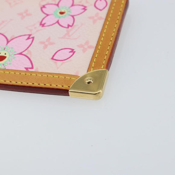 LOUIS VUITTON Monogram Cherry Blossom Pochette Cles Purse M92016 LV Auth 161496V