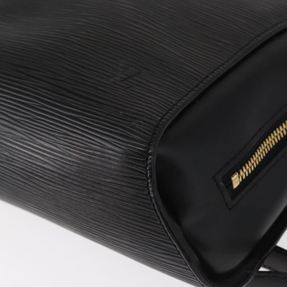 LOUIS VUITTON Epi Mabillon Backpack Black M52232 LV Auth 161498