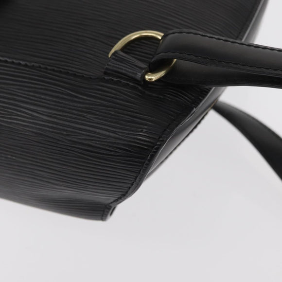 LOUIS VUITTON Epi Mabillon Backpack Black M52232 LV Auth 161498