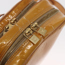 LOUIS VUITTON Monogram Vernis Wooster Bag Lime Yellow M91075 LV Auth 161506-19