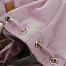 PRADA Backpack Nylon Pink Silver Auth 161509-25