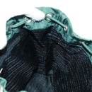 PRADA Backpack Nylon Green Silver Auth 161515-27