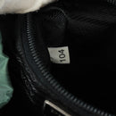 PRADA Backpack Nylon Green Silver Auth 161515-12