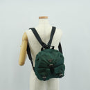 PRADA Backpack Nylon Green Silver Auth 161515-30