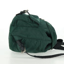 PRADA Backpack Nylon Green Silver Auth 161515-4
