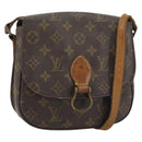 LOUIS VUITTON Monogram Saint Cloud MM Shoulder Bag M51243 LV Auth 161518-1