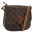 LOUIS VUITTON Monogram Saint Cloud MM Shoulder Bag M51243 LV Auth 161519-1