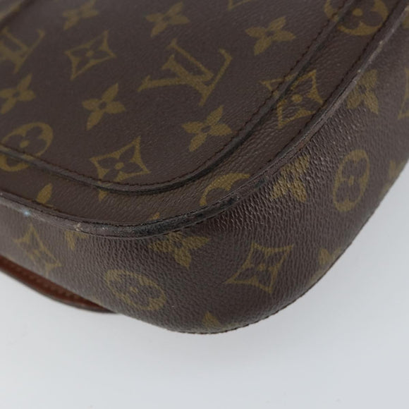 LOUIS VUITTON Monogram Saint Cloud MM Shoulder Bag M51243 LV Auth 161519