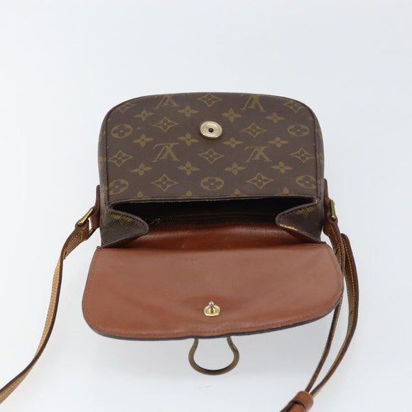 LOUIS VUITTON Monogram Saint Cloud MM Shoulder Bag M51243 LV Auth 161519