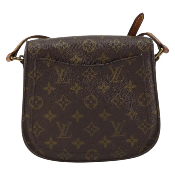 LOUIS VUITTON Monogram Saint Cloud MM Shoulder Bag M51243 LV Auth 161519