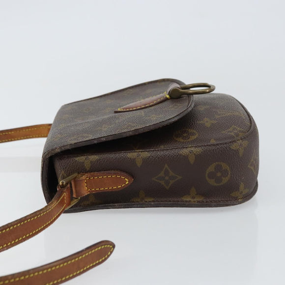 LOUIS VUITTON Monogram Saint Cloud MM Shoulder Bag M51243 LV Auth 161519