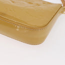 LOUIS VUITTON Vernis Pochette Accessoires Accessoiretasche Citrin LV Auth 161520-15