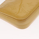 LOUIS VUITTON Vernis Pochette Accessoires Accessoiretasche Citrin LV Auth 161520-16