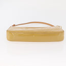 LOUIS VUITTON Vernis Pochette Accessoires Accessoiretasche Citrin LV Auth 161520-5